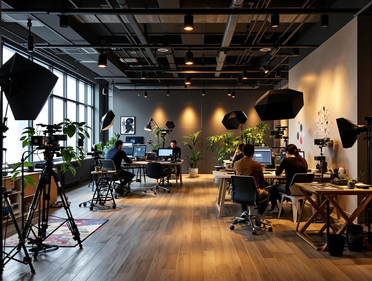 女神视频制作现场